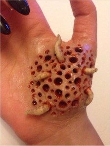 Create meme: test trypophobia, tripofobi, tripofobi nedir