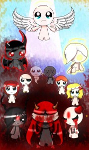 Создать мем: tboi, the binding of isaac ангел, исаак the binding of isaac