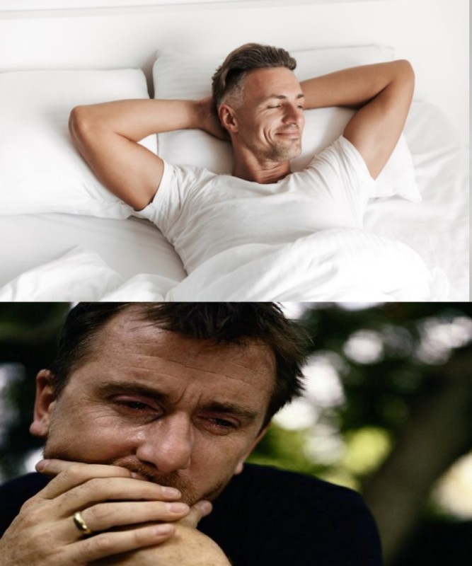 Create meme: man crying meme, a man is crying, Men's tears by Tim Roth