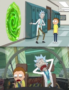 Create meme: Rick Rick and Morty, Morty Rick and Morty, Rick and Morty