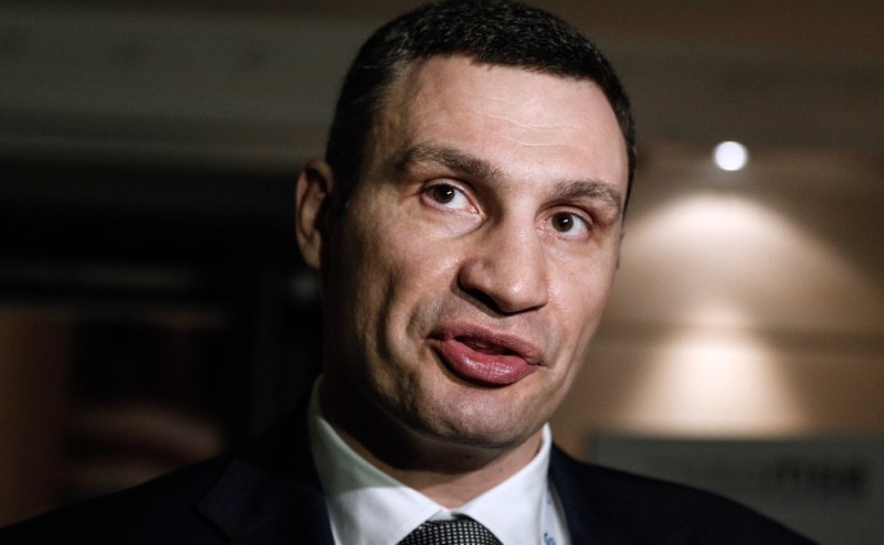 Create meme: Vitali Klitschko , memes Klitschko , Klitschko is the mayor