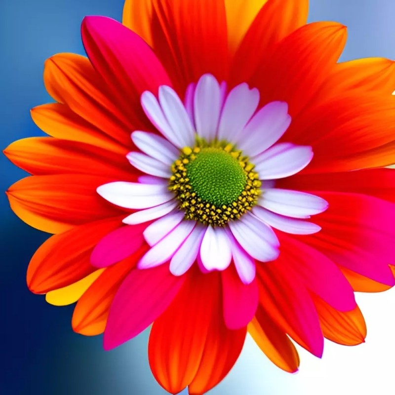 Create meme: semitsvetik, flower background, bright flowers