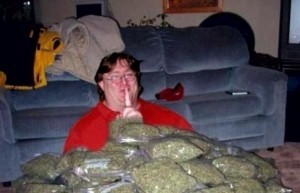 Create meme: Gabe Newell 1998, Gabe Newell with grass, Gabe Newell young