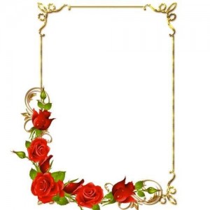 Create meme: frames, greeting frame, frame of roses