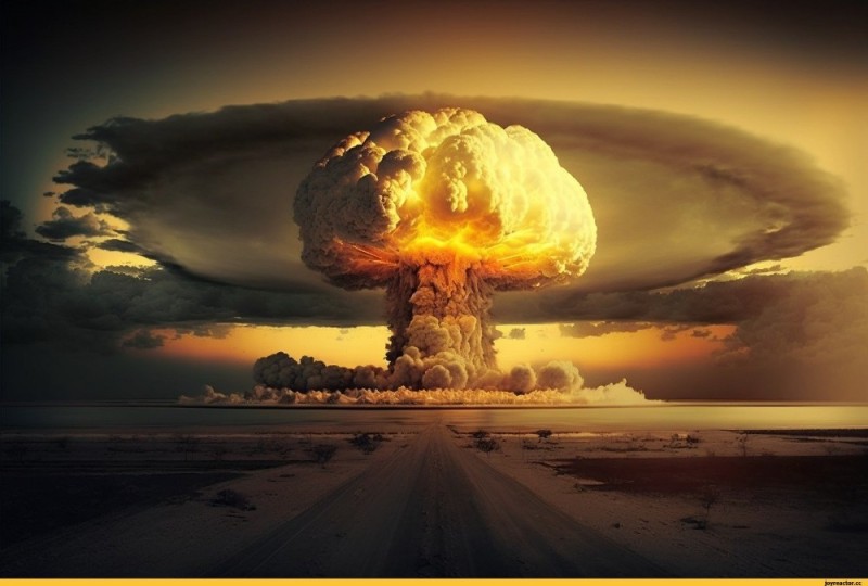 Create meme: the atomic bomb , atomic bomb explosion, nuclear