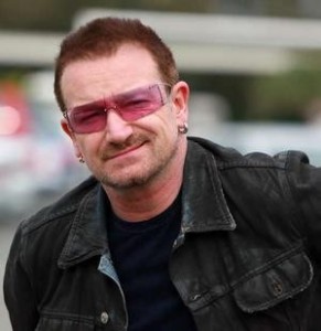 Create meme: Bono