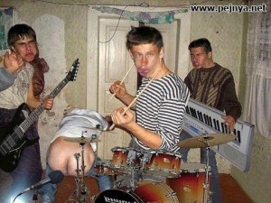 Create meme: North side rock band, group South West, rock band