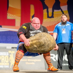 Create meme: strongman