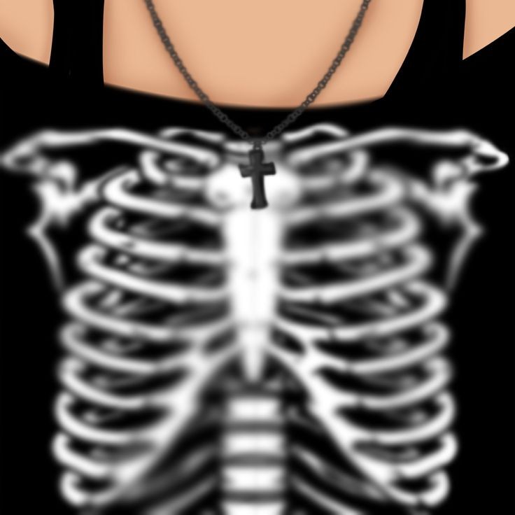 Create meme: the skeleton of the rib, t-shirt for roblox skeleton, ribs bones cover