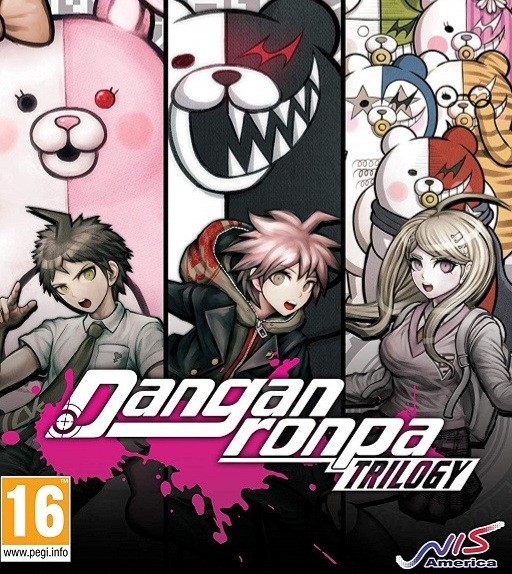 Создать мем: данганронпа на плейстейшен, danganronpa ps4 диск, трилогия данганронпа