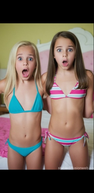 Create meme: girl , little bikini model, little girls in swimsuits