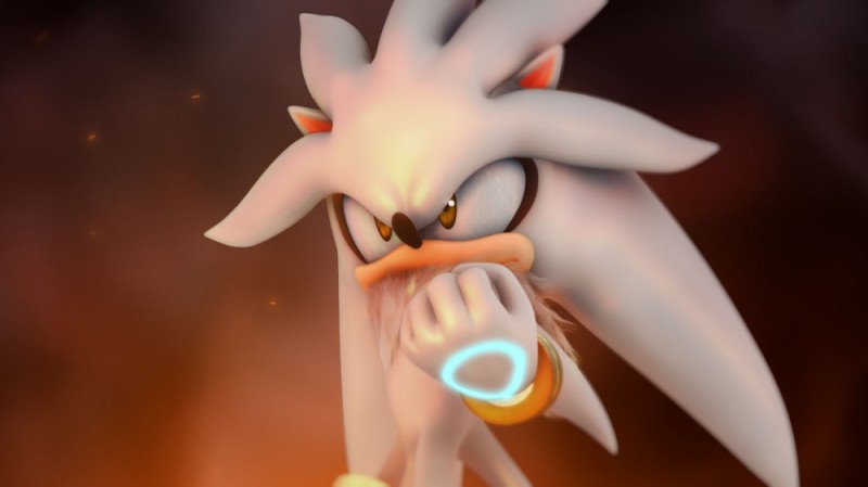 Create meme: hedgehog silver sonic 2006, sonic silver, silver from sonic