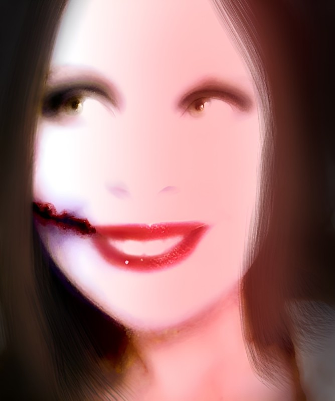 Create meme: girl , woman , Jeff the killer game