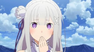 Создать мем: Re:Zero. Жизнь с нуля в альтернативном мире, жизнь в альтернативном мире с нуля персонажи милия, жизнь в альтернативном мире с нуля эмилия