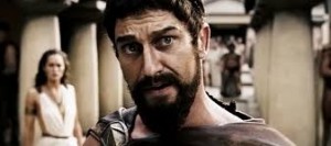 Создать мем: царь леонид this is sparta, Джерард Батлер, царь леонид 300 стрелы