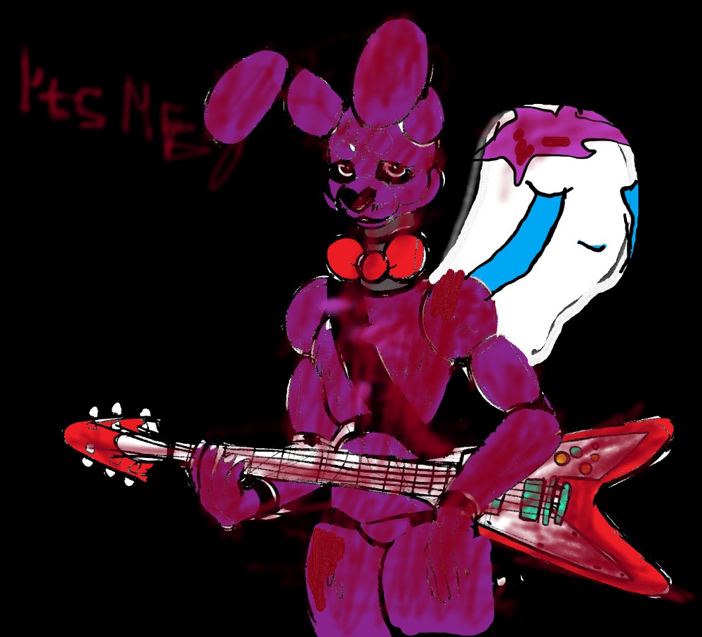 Create meme "Bonnie fnaf 1 art, Bonnie pictures Bonnie pictures, fnaf....