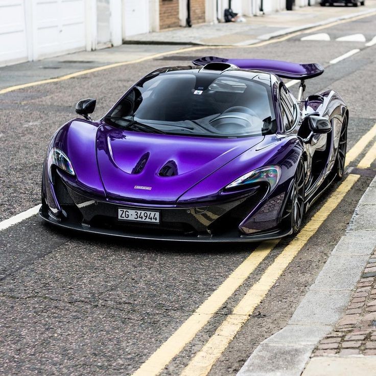 Create meme: mclaren p1 purple, mclaren p 1, McLaren p 1