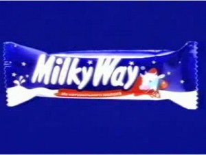 Создать мем: батончик милки вей, milkyway, милки вэй