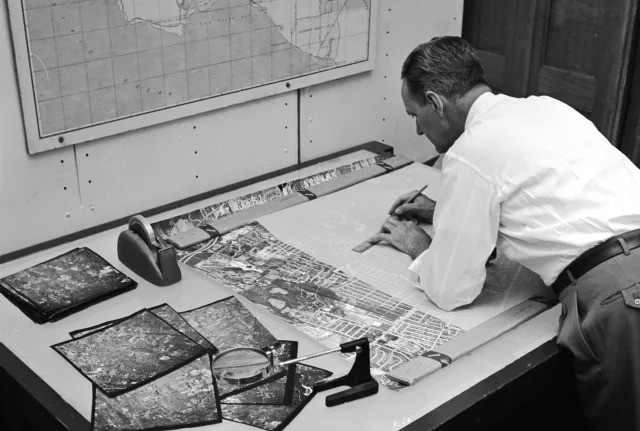 Create meme: Cartographer 1940, Cartographer profession, geographer-cartographer