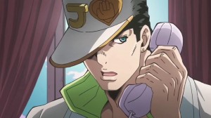 Создать мем: джотаро джоске, kujo jotaro, джоджо