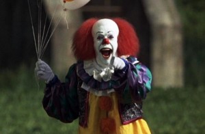 Create meme: clown Pennywise Tim curry, it 1990 Pennywise, the clown, it 1990