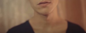 Create meme: neck, woman, blurred image
