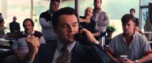 Create meme: the wolf of wall street is calling, Wall street, Leonardo DiCaprio with the wolf of wall street