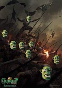 Create meme: orcs must die! 2, drop dead zombies, orc