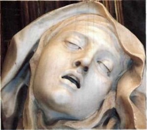 Create meme: sculptural group, gian lorenzo bernini, Saint Teresa