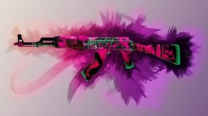 Create meme: AK-47 neon revolution, cs go skins neon revolution, neon revolution