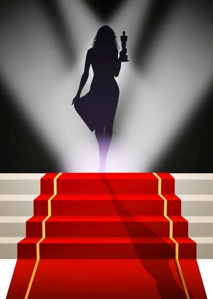 Create meme: red carpet art, red carpet oscar silhouette, red carpet background