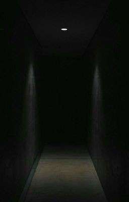 Create meme: gloomy corridor, scary corridor , The corridor is dark