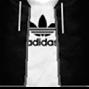 Create meme: roblox t shirt adidas, black Adidas get, get the Adidas