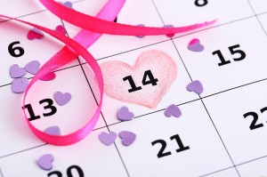 Создать мем: календарь 14 февраля, 14 февраля день влюбленных, 14 февраля 2016 года