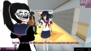 Create meme: simulator andere, yandere simulator