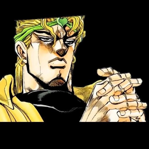 Create meme: dio Brando , dio jojo meme, jojo memes dio