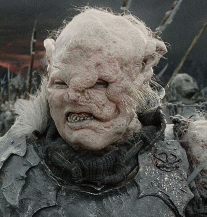 Create meme: gothmog Orc, The Orc Lord of the Rings, the Lord of the rings Orc gothmog