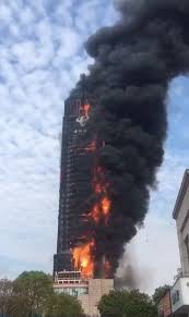 Create meme: a major fire, the building, fire