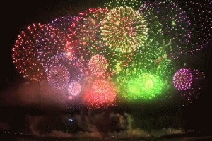 Create meme: beautiful fireworks, new year's fireworks, footage fireworks