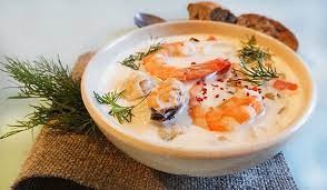 Create meme: cream soup with shrimp, cream soup with shrimp, seafood soup