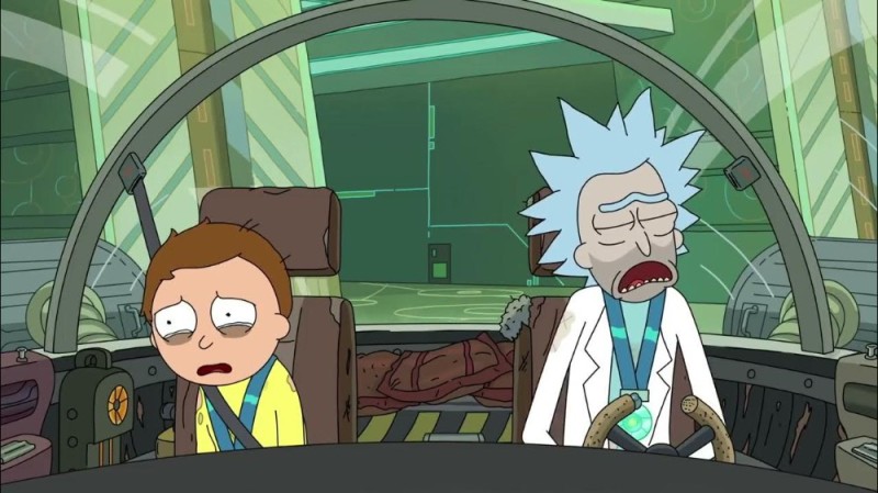 Create meme: Morty adventure for 20 minutes, Rick and Morty's 20-minute adventure, Rick and Morty Rick