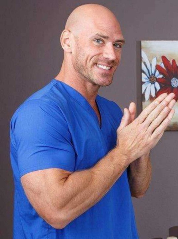 Create meme: johnny sins doctor, John sins doctor, John PRA