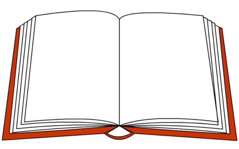 Create meme: an open book on a transparent background, open book background, open book 