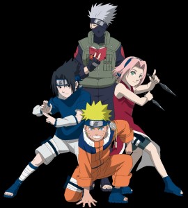 Create meme: naruto's whole team, Team 7, Naruto