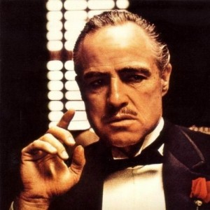 Create meme: vito corleone, doing it without respect, without respect