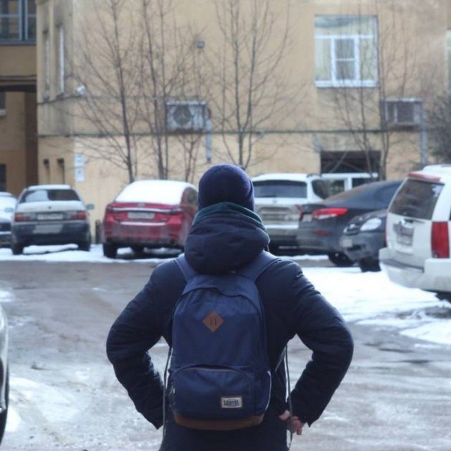 Create meme: backpack, people , feet 