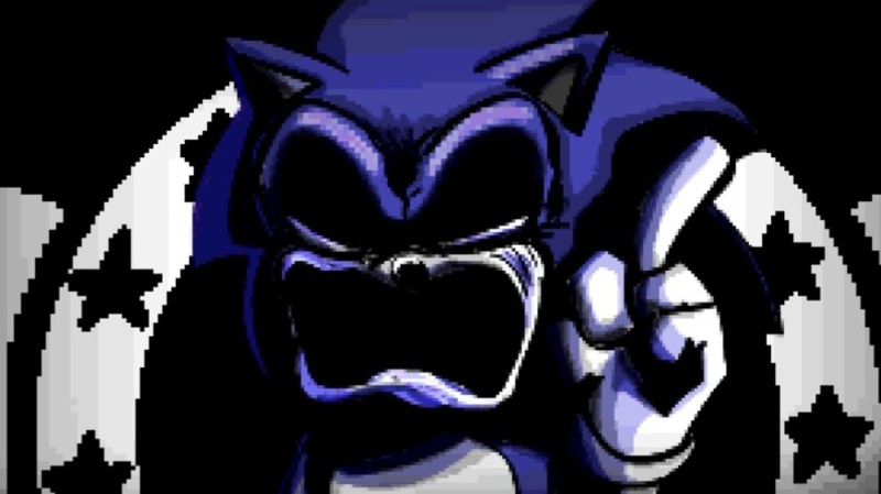 Create meme: Lord X Sonic exe FNF, fnf vs sonic exe, Lord x sonic exe