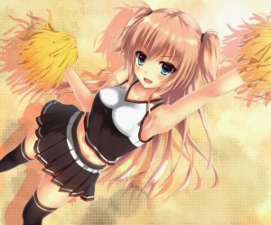 Create meme: anime, photo anime girls in a skirt, girl maid anime Wallpaper