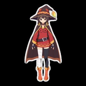 Create meme: konosuba megumin, anime konosova Megumi