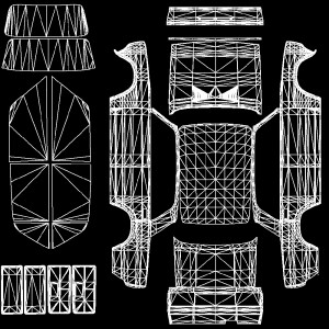 Создать мем: mcu15 развёртка кузова, развертка автомобиля, развертка человека